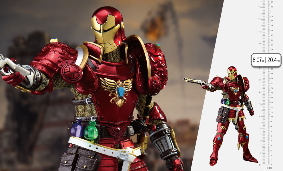 Gallery Feature Image of Medieval Knight Iron Man (Deluxe) Action Figure - Click to open image gallery