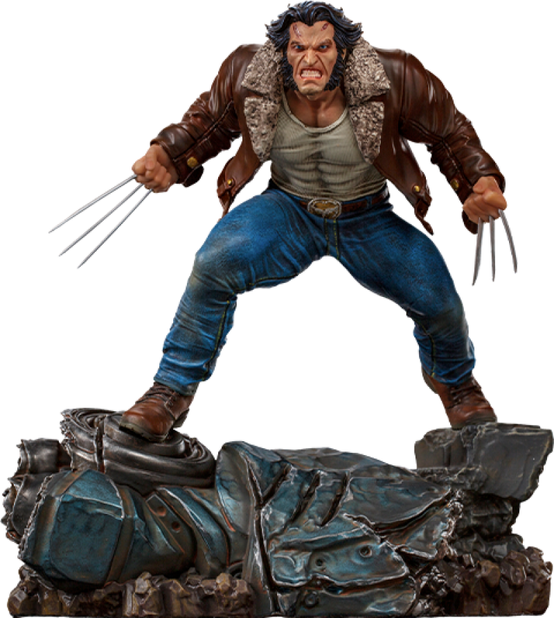 Iron Studios Logan BDS X-Men Marvel Comics Art Scale 1/10 Collectible Statue (20cm)