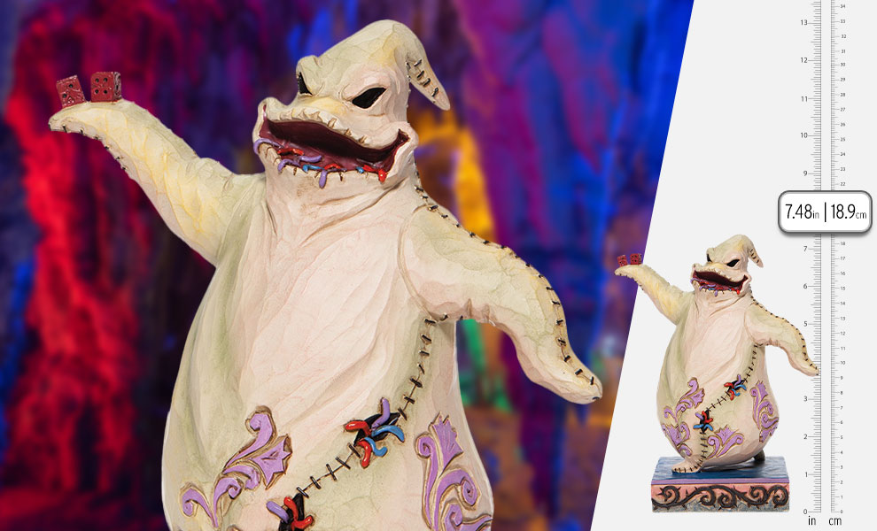 Gallery Feature Image of Oogie Boogie, The Gambling Ghoul Figurine - Click to open image gallery