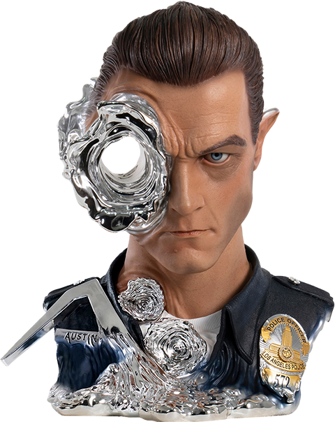 PureArts T-1000 Art Mask Life-Size Bust