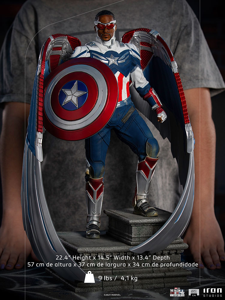 Captain America Sam Wilson (Closed Wings Version)- Prototype Shown