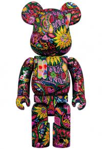 Gallery Image of Be@rbrick Psychedelic Paisley 1000% Bearbrick