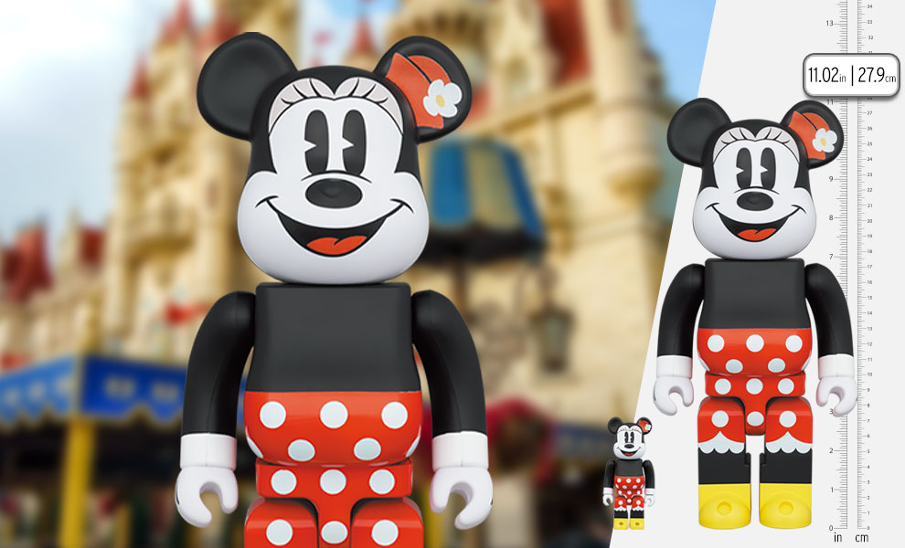 BE@RBRICK Disney Minnie mouse 100% &400%