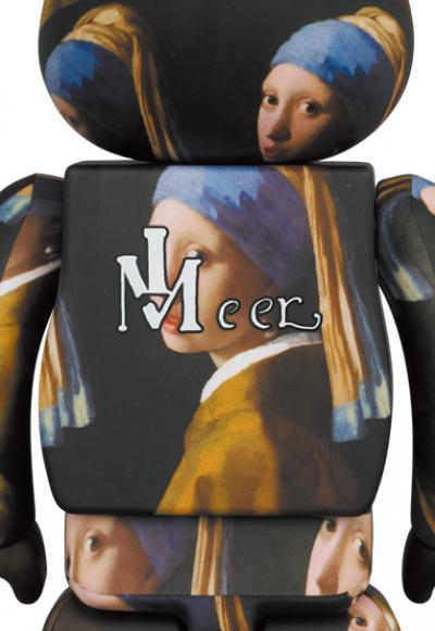 Be@rbrick Johannes Vermeer (Girl with a Pearl Earring) 100% and 400% set- Prototype Shown