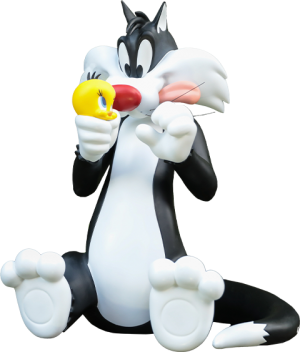 Sylvester & Tweety Sweet Pairing Collectible Statue
