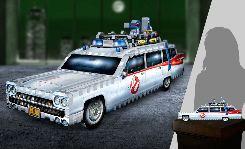 Gallery Feature Image of Ghostbusters Ecto-1 3D Puzzle Puzzle - Click to open image gallery