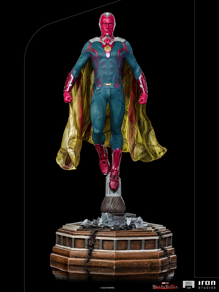 IRON STUDIOS : WandaVision Disney+ TV Series - Vision 1/4 Scale Legacy Replica Statue Vision_marvel_gallery_617b31948e398