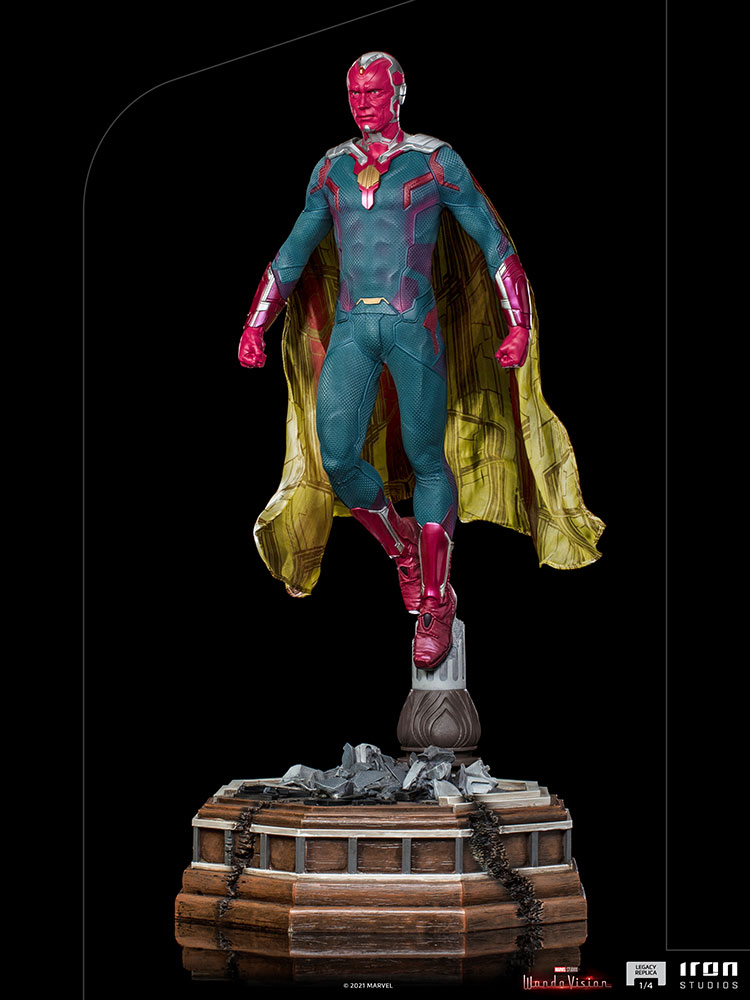 IRON STUDIOS : WandaVision Disney+ TV Series - Vision 1/4 Scale Legacy Replica Statue Vision_marvel_gallery_617b3194d0f30