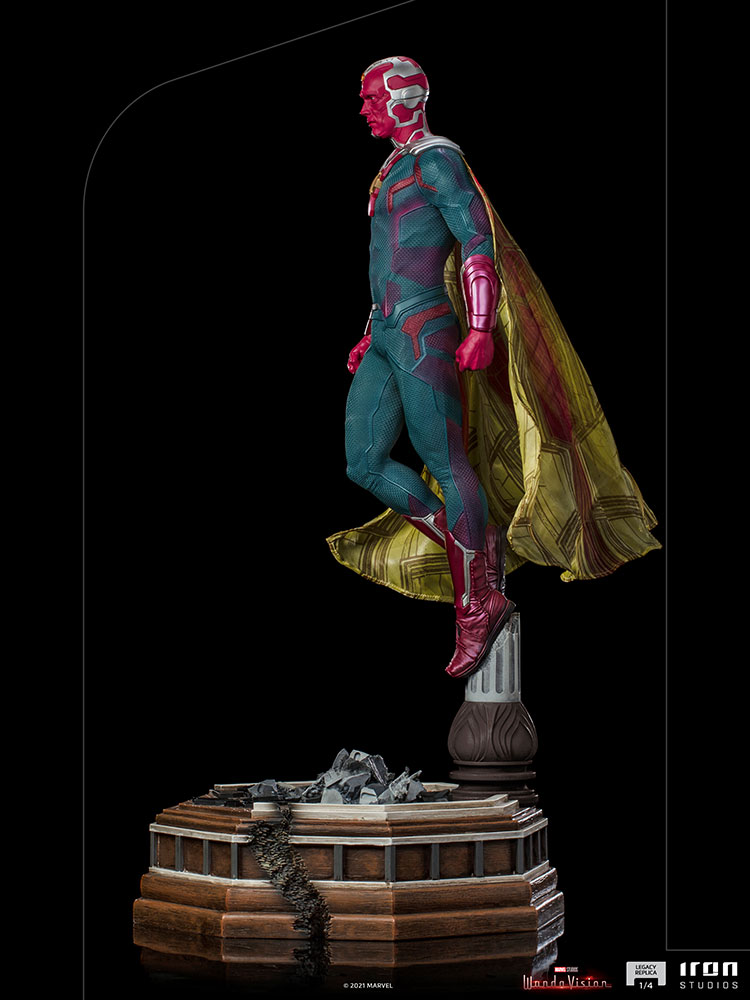 IRON STUDIOS : WandaVision Disney+ TV Series - Vision 1/4 Scale Legacy Replica Statue Vision_marvel_gallery_617b31952557a