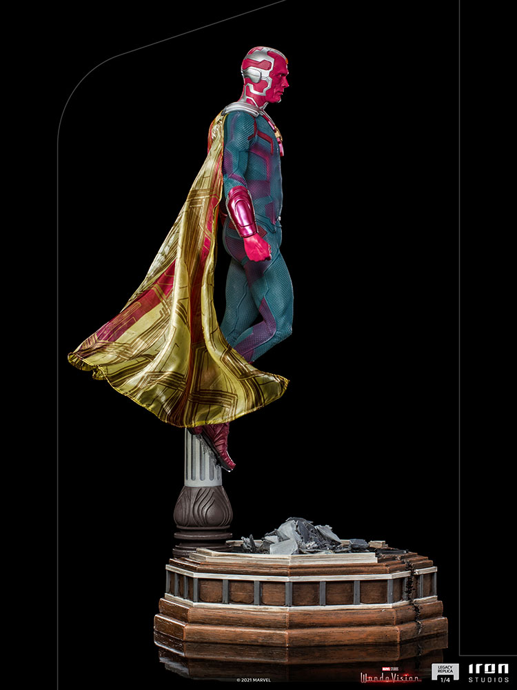 IRON STUDIOS : WandaVision Disney+ TV Series - Vision 1/4 Scale Legacy Replica Statue Vision_marvel_gallery_617b3195cab2b