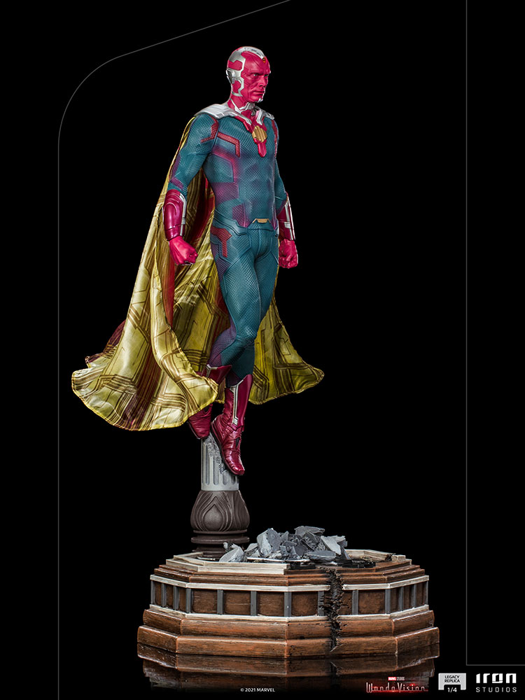 IRON STUDIOS : WandaVision Disney+ TV Series - Vision 1/4 Scale Legacy Replica Statue Vision_marvel_gallery_617b3196545d8