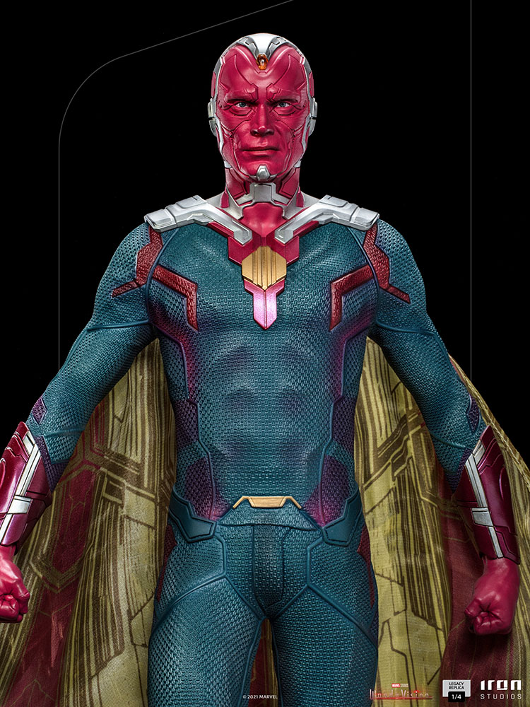 IRON STUDIOS : WandaVision Disney+ TV Series - Vision 1/4 Scale Legacy Replica Statue Vision_marvel_gallery_617b31969ba35