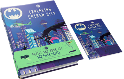 Exploring Gotham City Puzzle and Book Set Box Set