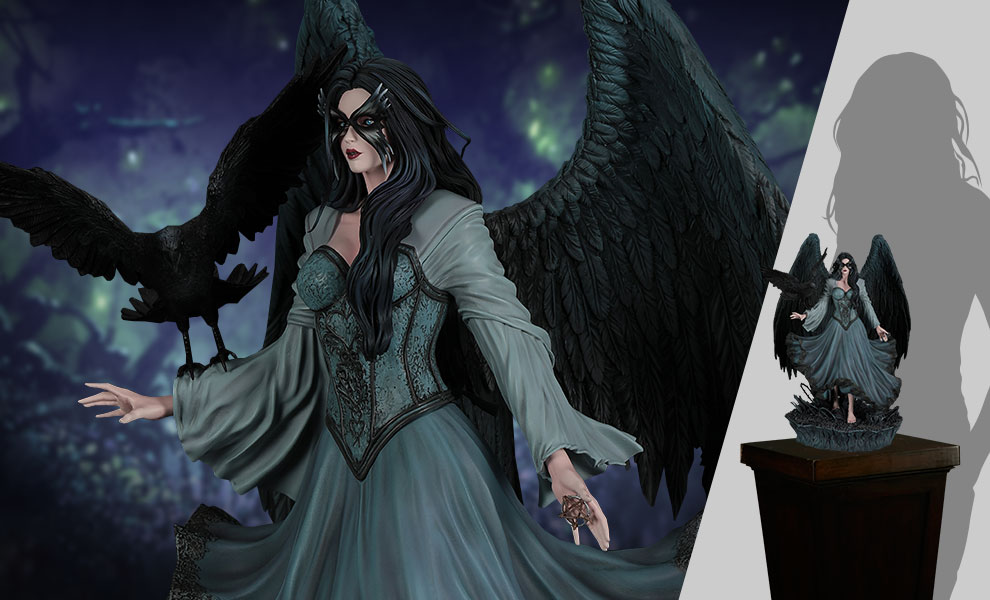 Gallery Feature Image of Raven Statue - Click to open image gallery
