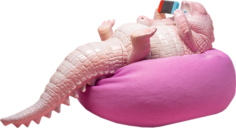 Peach Figurine by Manas SUM