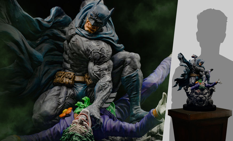 Gallery Feature Image of Batman vs The Joker Statue - Click to open image gallery