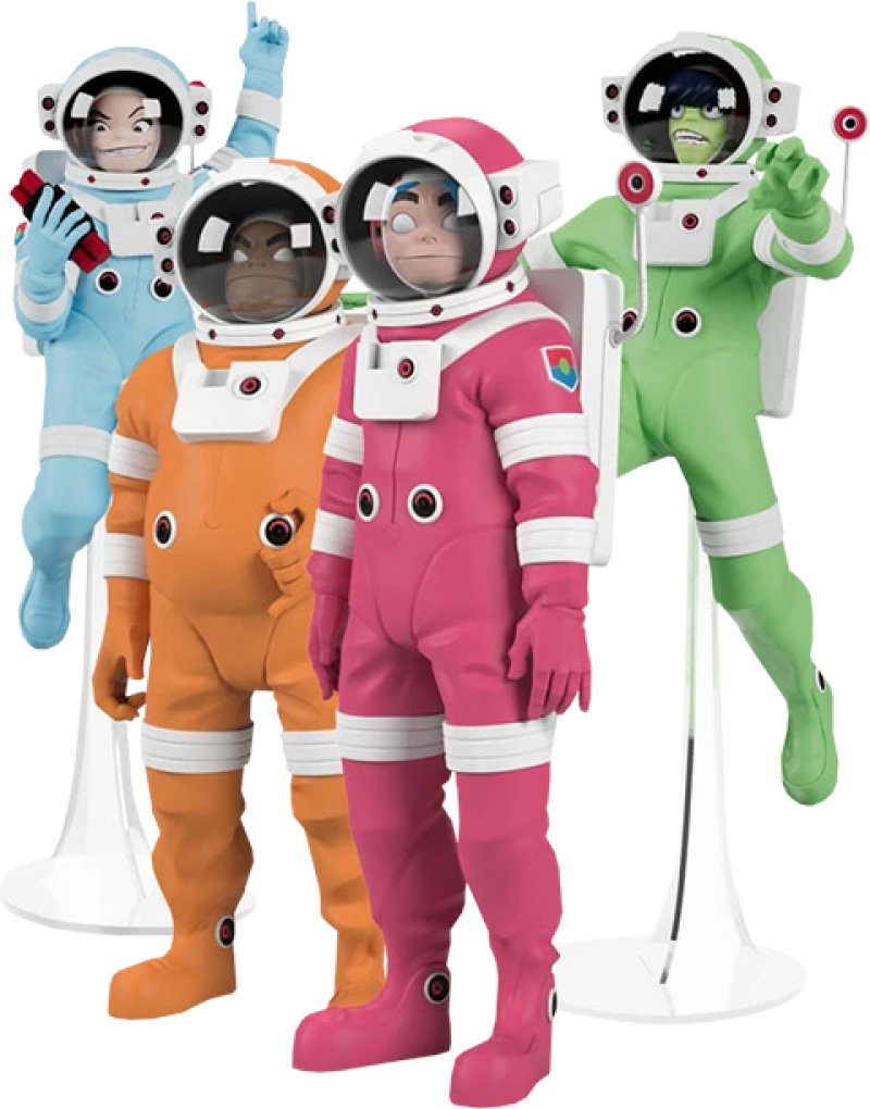 Gorillaz: Spacesuit Vinyl Collectible by Superplastic