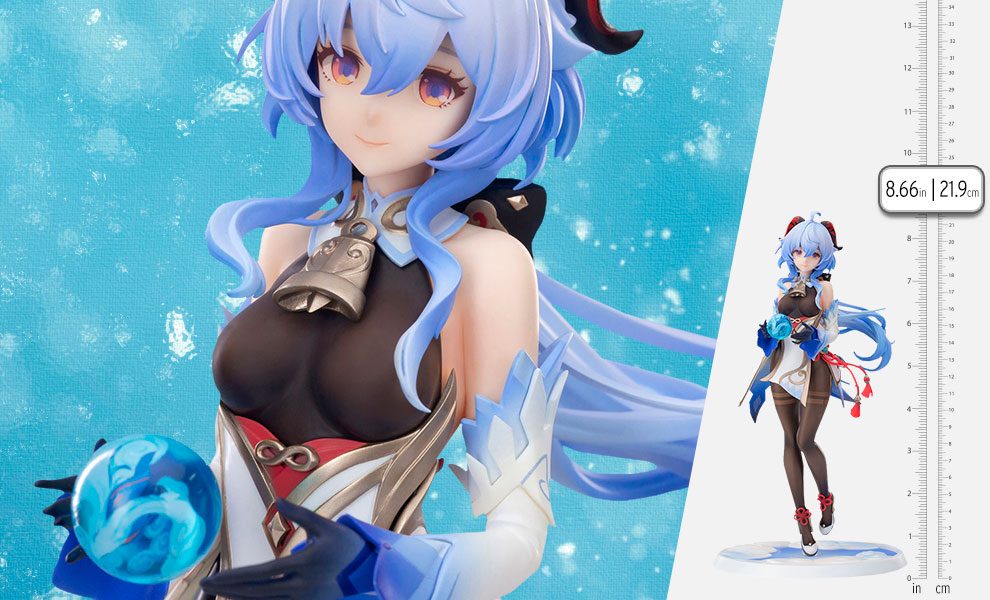 Gallery Feature Image of Ganyu Frostdew Trail Version Collectible Figure - Click to open image gallery