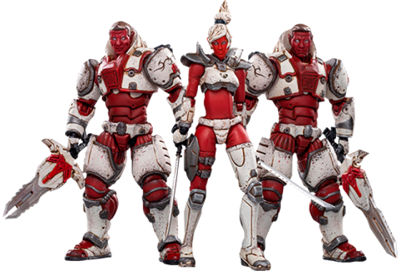 Saluk - White Flame Legion Action Figure by Joytoy