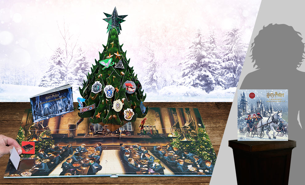 Gallery Feature Image of Harry Potter: A Hogwarts Christmas Pop-Up Advent Calendar Book - Click to open image gallery