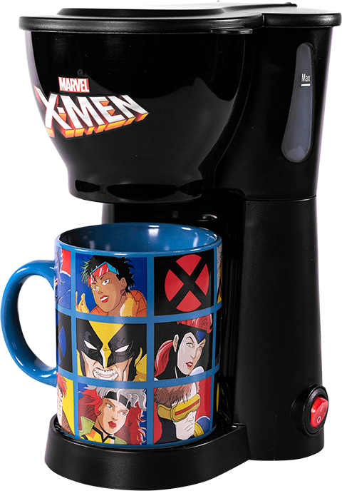 X-Men Single Cup Coffee Maker With Mug 