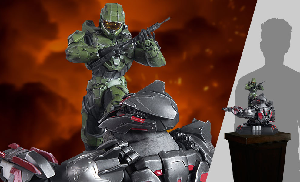 Gallery Feature Image of Master Chief vs. Escharum Diorama - Click to open image gallery