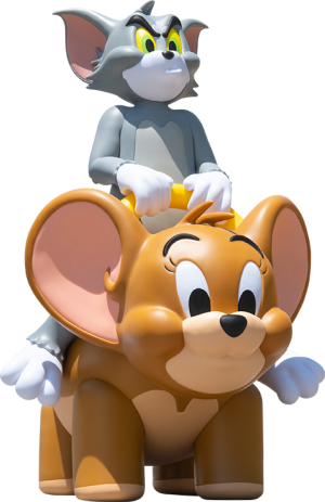 Tom and Jerry Mega Piggyback Ride (700% Version) Collectible Figure