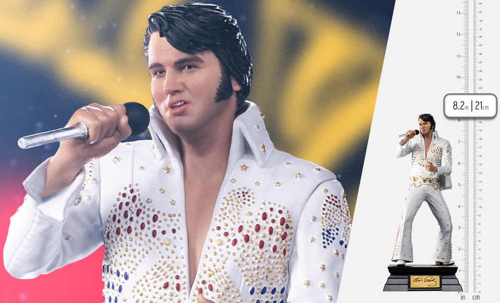 Gallery Feature Image of Elvis Presley 1973 1:10 Scale Statue - Click to open image gallery