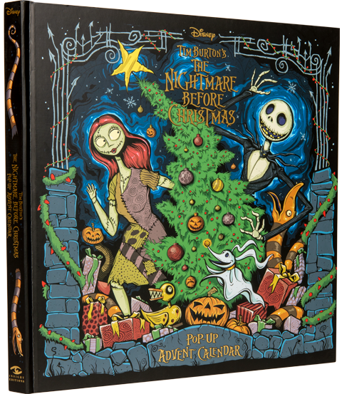 Insight Editions The Nightmare Before Christmas: Pop-Up Book and Advent Calendar Book