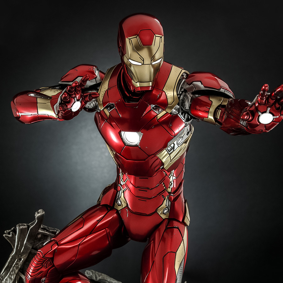 fordampning marked konvergens Iron Man Mark XLVI Sixth Scale Figure by Hot Toys | Sideshow Collectibles