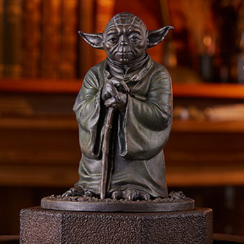 Lot #742 - LUCASFILM - Limited Edition Bronze Yoda Fountain Maquette