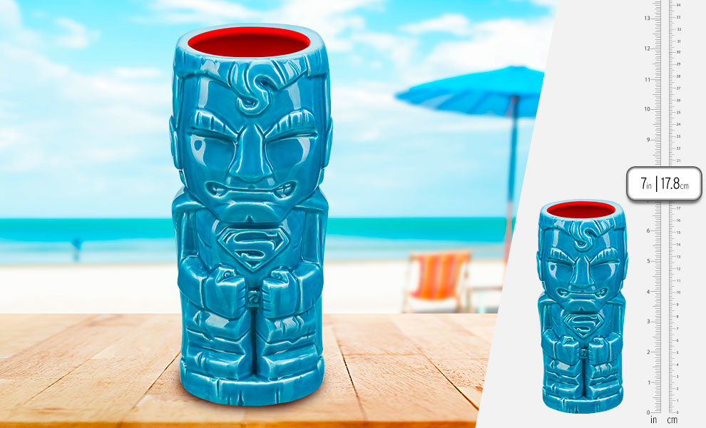 Gallery Feature Image of Superman Tiki Mug - Click to open image gallery