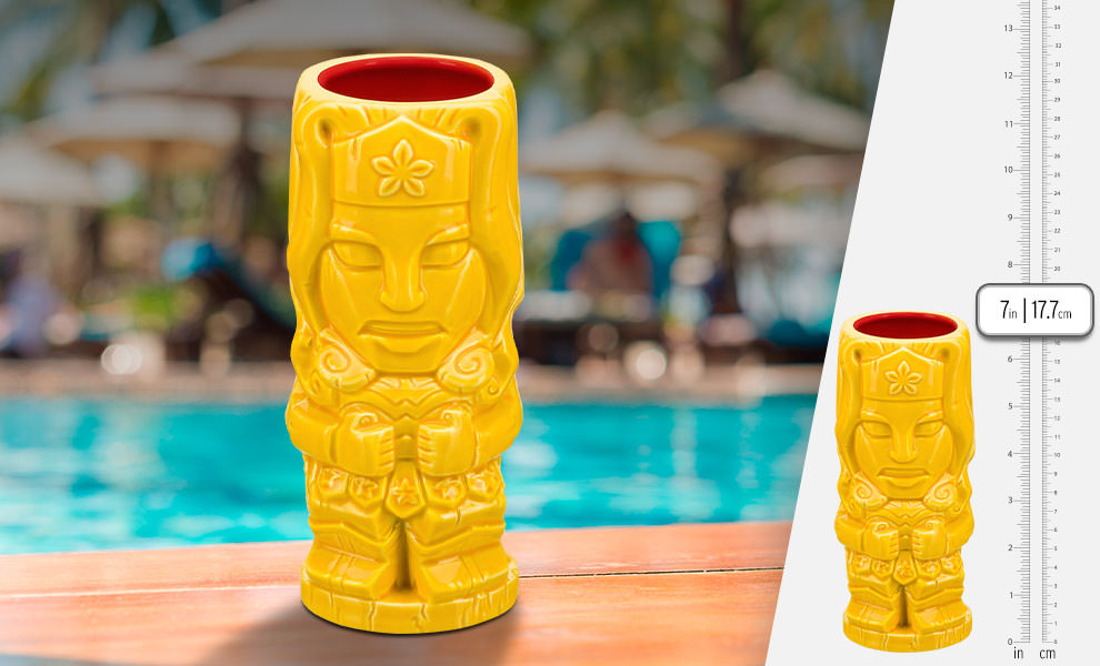 Gallery Feature Image of Wonder Woman Tiki Mug - Click to open image gallery
