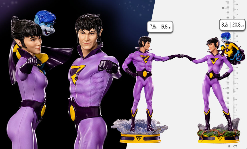 Gallery Feature Image of Wonder Twins 1:10 Scale Statue - Click to open image gallery