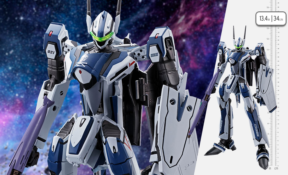 Gallery Feature Image of VF-25 Messiah Valkyrie (Worldwide Anniversary) Collectible Figure - Click to open image gallery