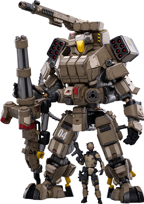 Joytoy Iron Wrecker 04 Heavy Firepower Mecha Collectible Figure