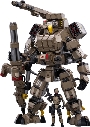 Iron Wrecker 04 Heavy Firepower Mecha Collectible Figure
