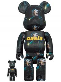 Gallery Image of Be@rbrick Oasis Knebworth 1996 (Liam Gallagher) 100% & 400% Bearbrick
