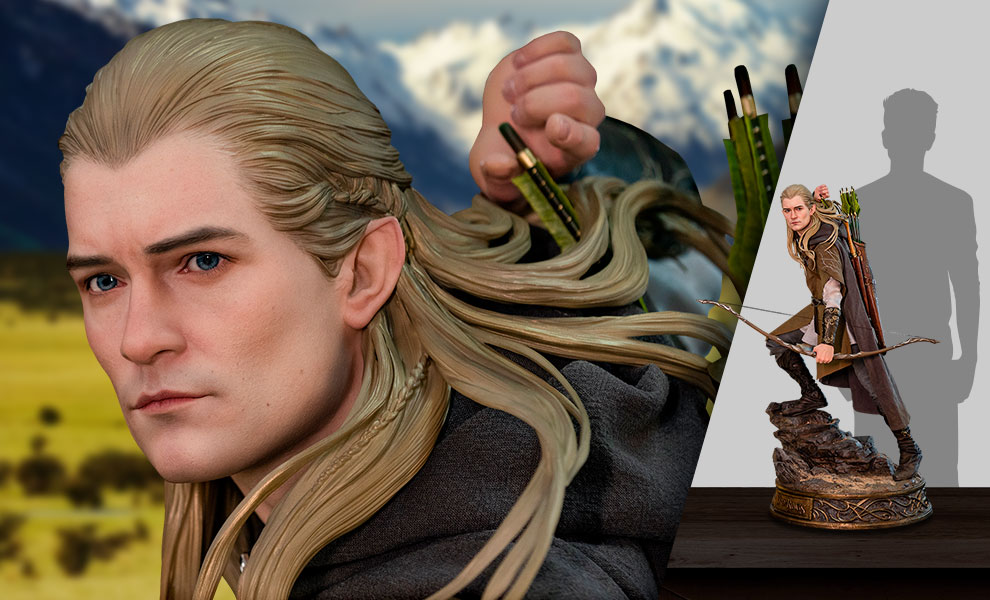 Gallery Feature Image of Legolas (Premium Edition) Statue - Click to open image gallery
