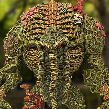 James Groman MAN THING ソフビフィギュア MARVEL Man-Thing Vinyl