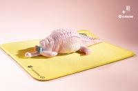 Gallery Image of Crawling Crocodile (Peach) Figurine