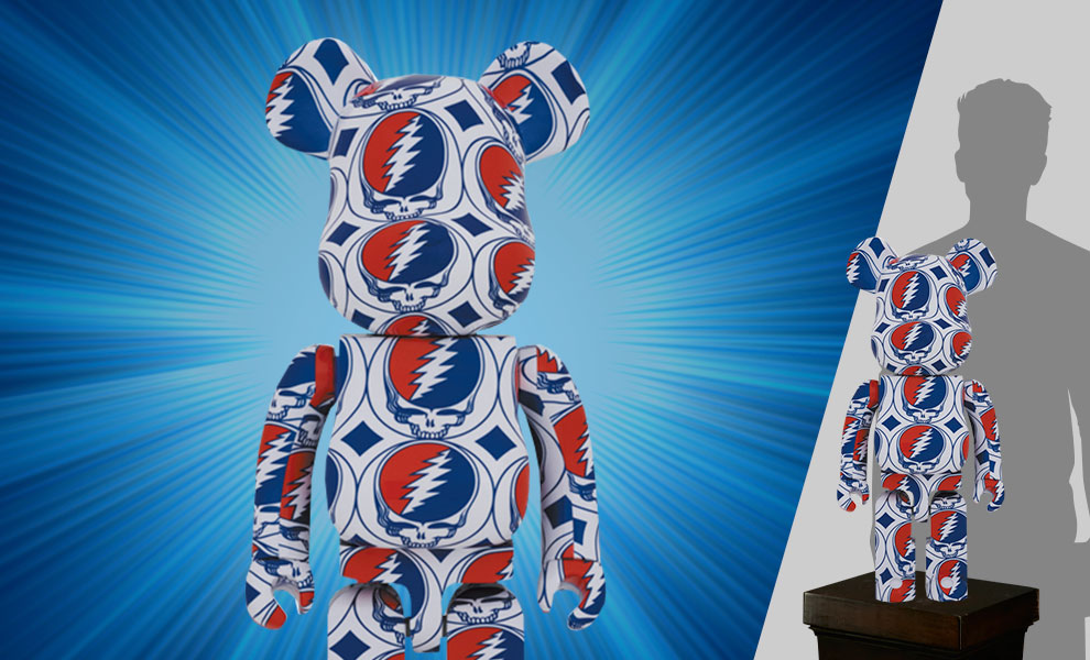 Be@rbrick Grateful Dead (Steal Your Face) 1000% by Medicom