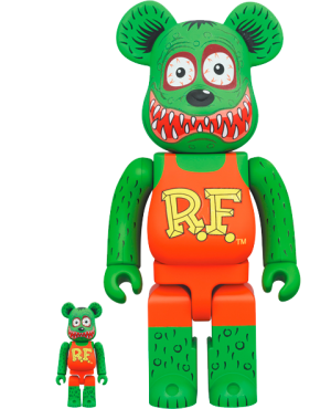 Be@rbrick Rat Fink 100％ and 400％ Set- Prototype Shown