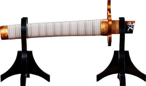 Broken Nichirin Sword Kyojuro Rengoku Prop Replica By Bandai Sideshow Collectibles