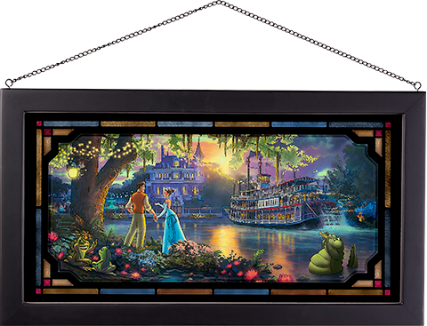 Art Brand Studios The Princess and the Frog Stained Glass