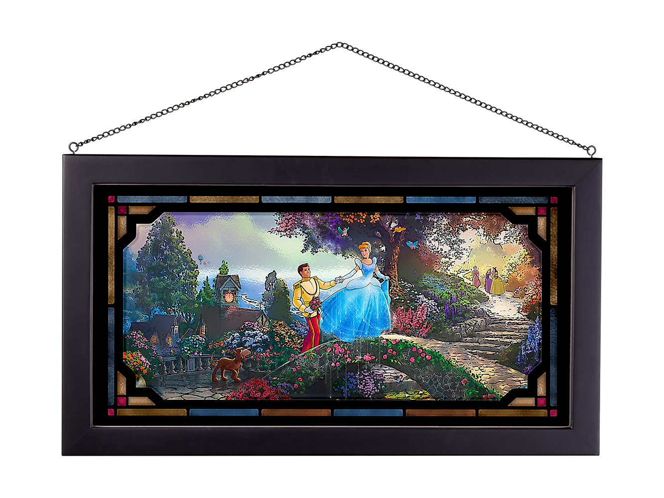 Cinderella Wishes Upon A Dream Framed Glass Art By Thomas Kinkade Studios Sideshow Collectibles Cinderella Wishes Upon A Dream Framed Glass Art By Thomas Kinkade Studios Sideshow Collectibles