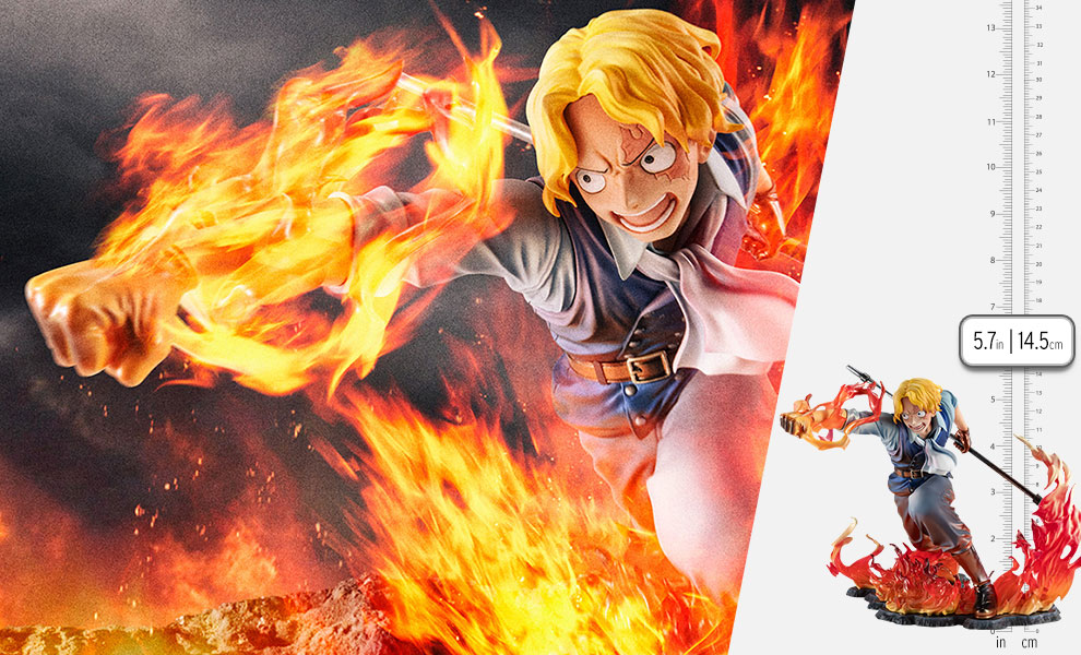 Gallery Feature Image of Portrait of Pirates Sabo "Fire Fist Inheritance" Collectible Figure - Click to open image gallery