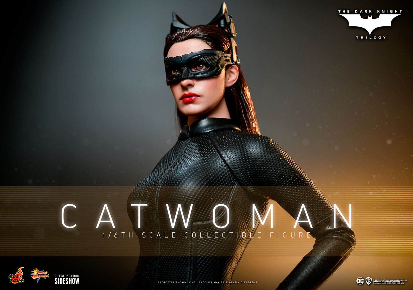 1/6 Scale Action Figure Stand Display Box Catwoman