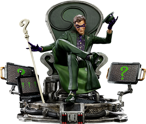 Iron Studios The Riddler Deluxe 1:10 Scale Statue