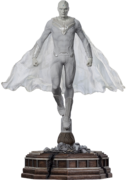 Iron Studios White Vision Statue